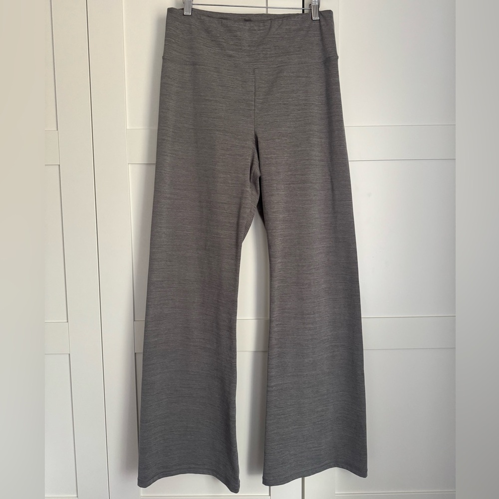 American Eagle The Everything Flare Pants Grey Size X-Large Office Casual Chic